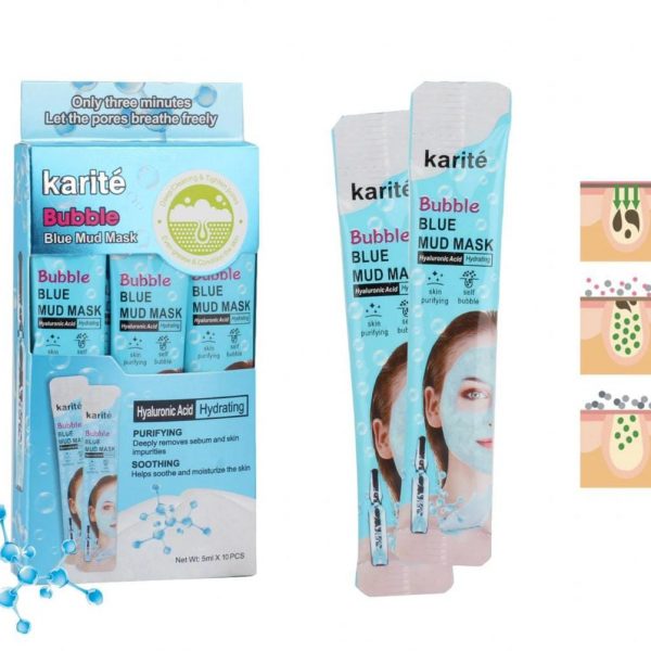 Mascarilla con efecto burbujeante Ácido Hialurónico